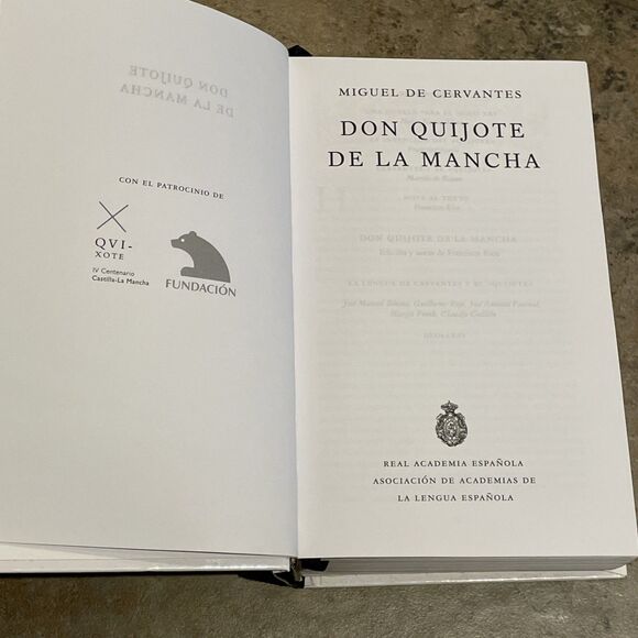 Don Quijote de la Mancha Spanish Edition by Miguel de Cervantes Saavedra HC Book - Picture 9 of 12